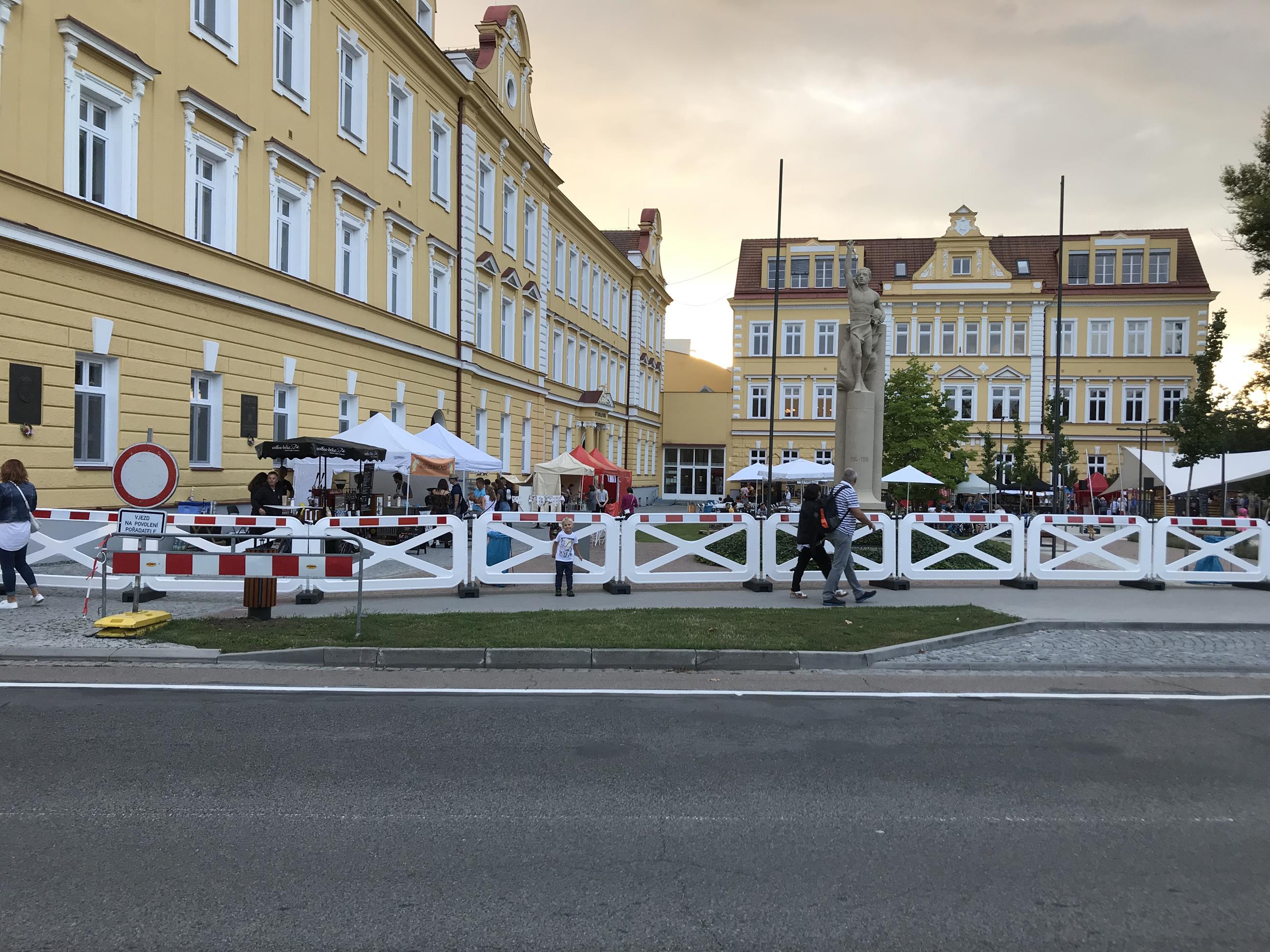 Bariéry během Slováckého roku 2019